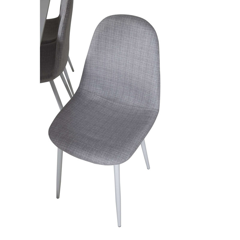 Carncome 6 - Person Dining Set, Grey/White