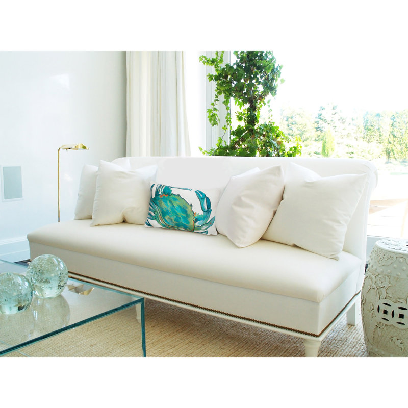 Vision III Blue Crab Lumbar Pillow