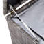Symple Stuff Briones 100cm W 0L Water Resistant Wicker Deck Box in Grey