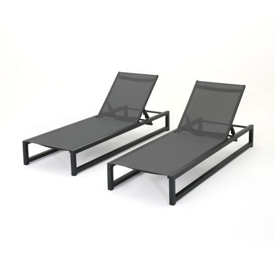 Modesta Chaise Lounge,Set Of 2