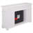 Timmons 6 Shelf Electric Fireplace - Faux Log Firebox