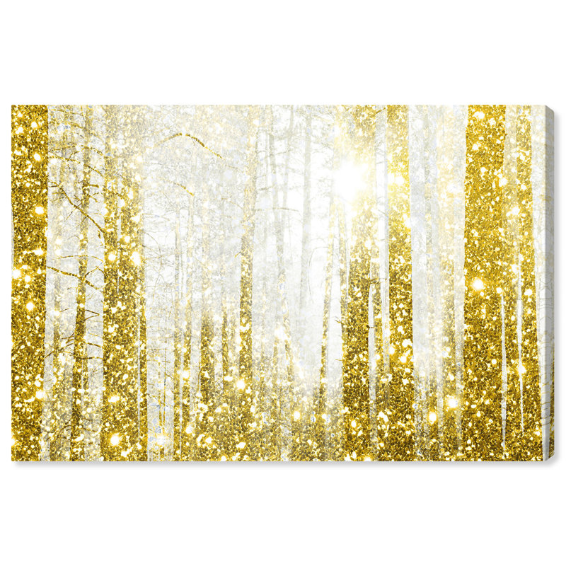 Magical Forest Peace - impression sur toile tendue, H 24 po x l 36 po