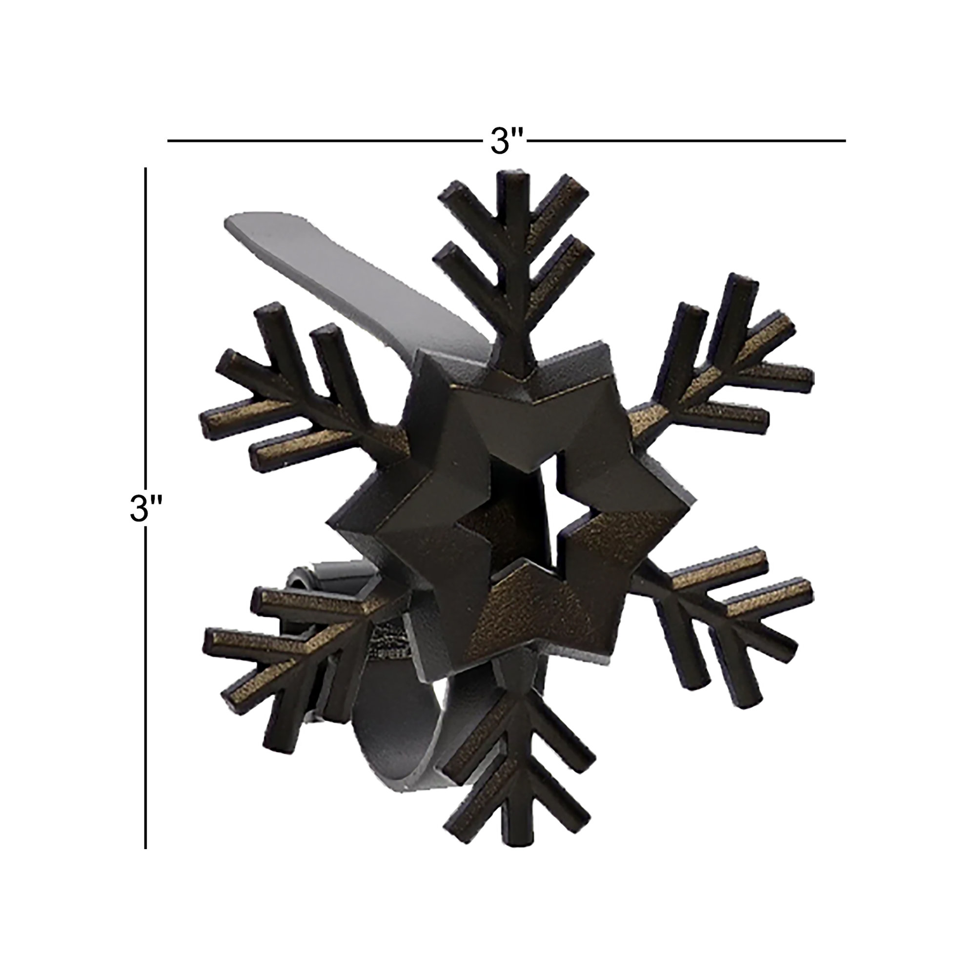 Snowflake Stocking Holder