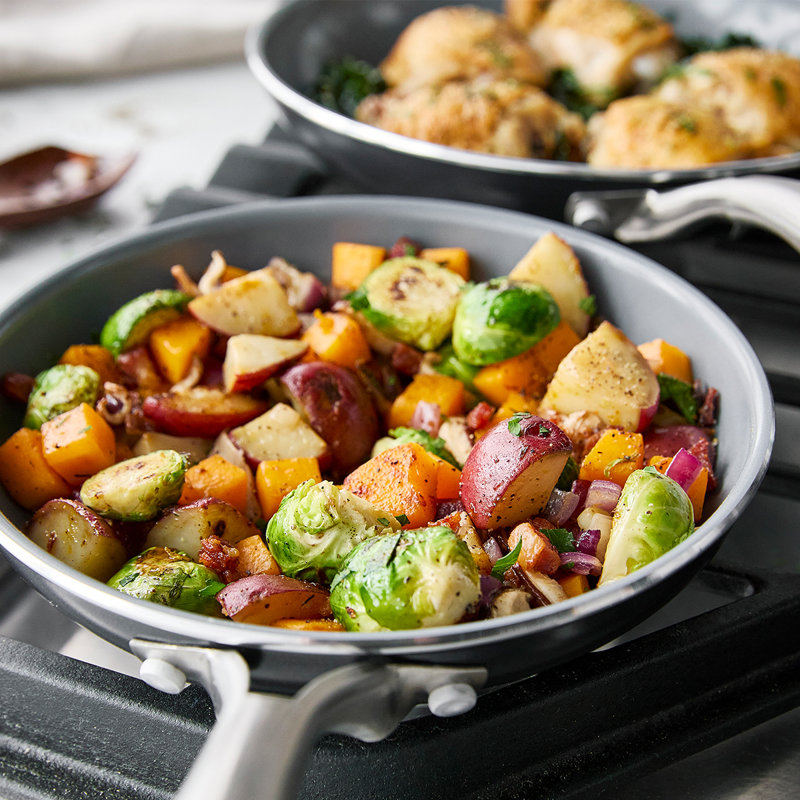 GreenPan Swift Healthy Ceramic Nonstick, 12 Piece Cookware Set