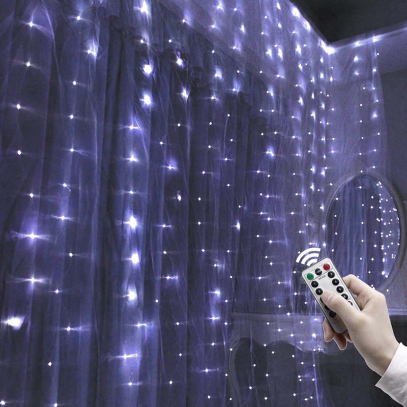 118'' LED Globe String Lights
