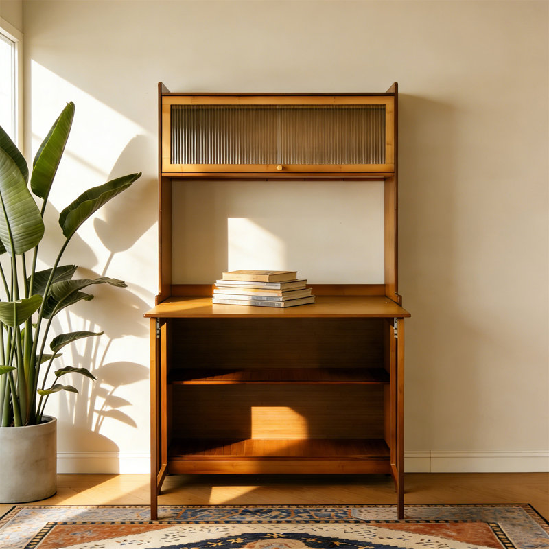 Multi Functional Bamboo Folding Table