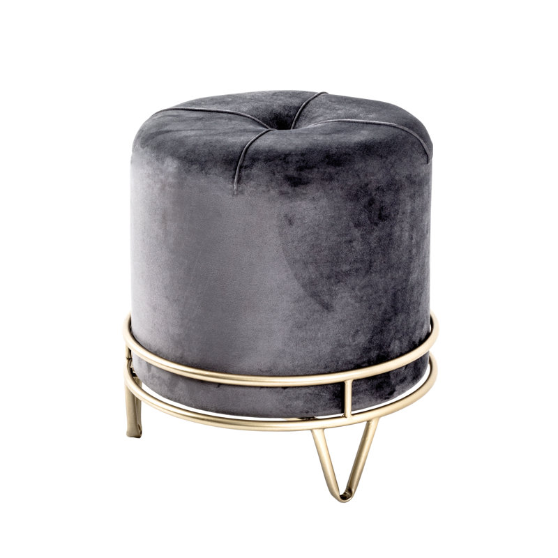 Hallowell Metal Accent Stool
