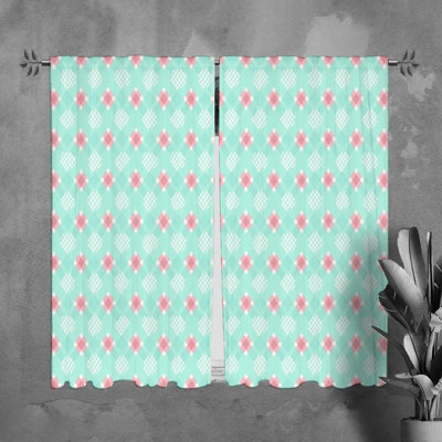 Paire de rideaux obscurcissant en polyester Lence