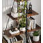 143cm H x 100.1cm W Metal Ladder Bookcase-1172592058