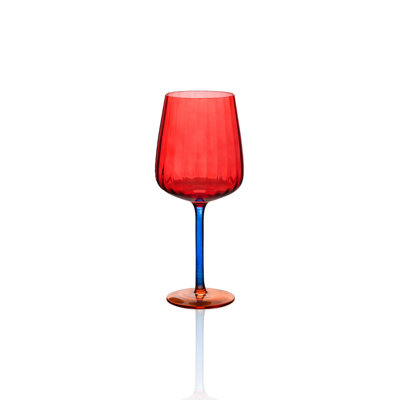 Elegant Red Wine Glass, 9.0 x 9.0 x 8.7 inches | 100% Glass, 16.9 fl oz | Dishwasher Safe, Perfect for Entertaining & Special Occasions