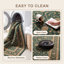 Tapis Prairie2 traditionnel surteint uni or vert crème ivoire, lavable à la machine, antidérapant, à poils courts, pour l'intérieur et l'extérieur, adapté aux animaux domestiques, idéal pour le salon, la chambre, la salle à manger, l'entrée, le corridor ou le bureau.-495913755