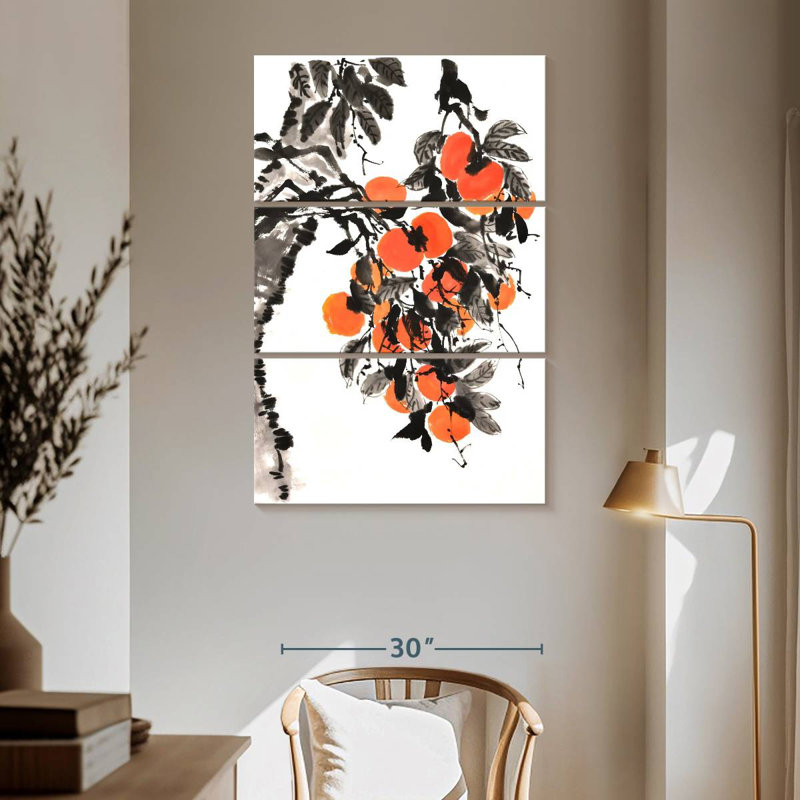 Yarlin Persimmon Tree, 65" H x 42" W
