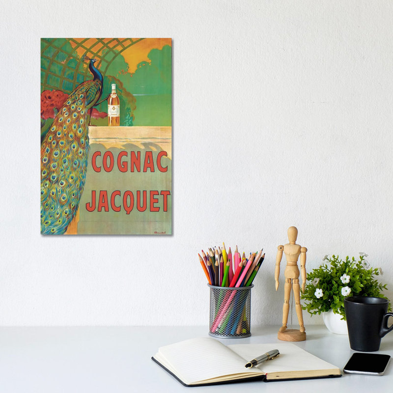 Cognac Jacquet - Giclée sur toile tendue avec châssis