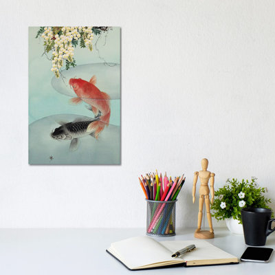 Curious Koi - Painting on Canvas