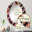 Sheppey - Miroir mural tendance ovale-821431958