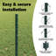 50 cm H x 1000 cm W Steel Fencing Kits Fencing