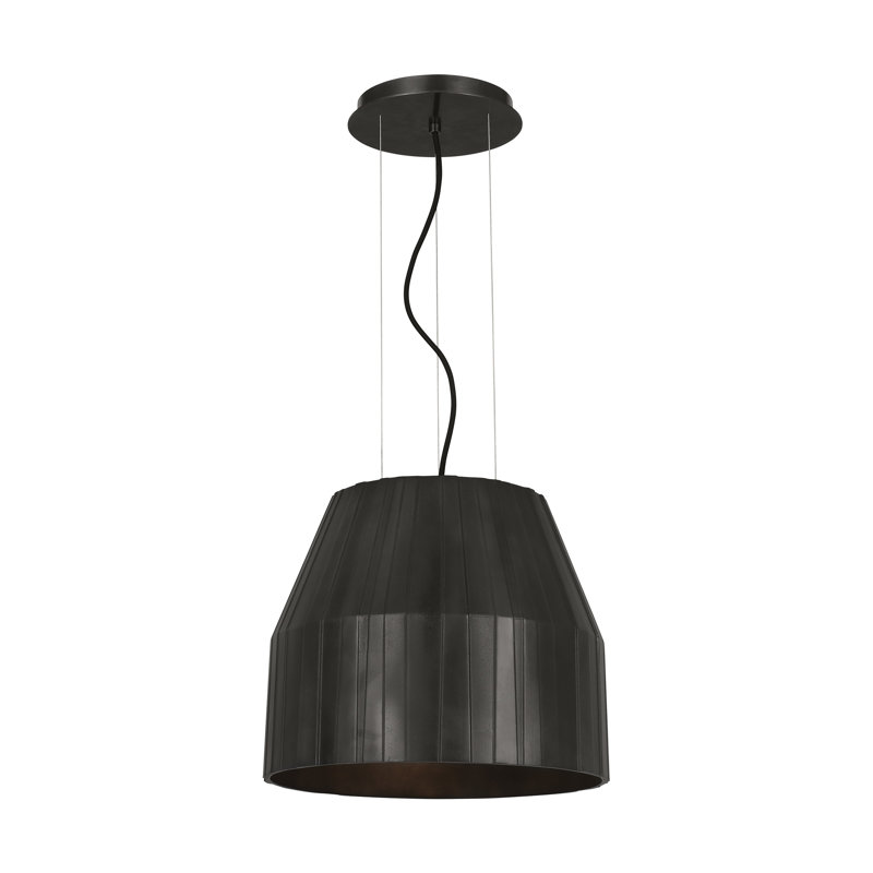 Bling 1 - Light LED Pendant, 13.9" H x 16.2" W x 16.2" D