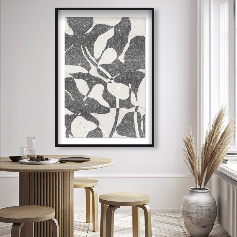 Inverted Nature Print by Oliver Gal, 37.5"H x 25.5"W, Black Shadowbox