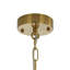 Stylish 6 - Light Tiered Drop Jellyfish Clear Glass Globe Chandelier