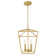 Allis 4 - Light 12" W Living Room Steel Dimmable Geometric Lantern Chandelier