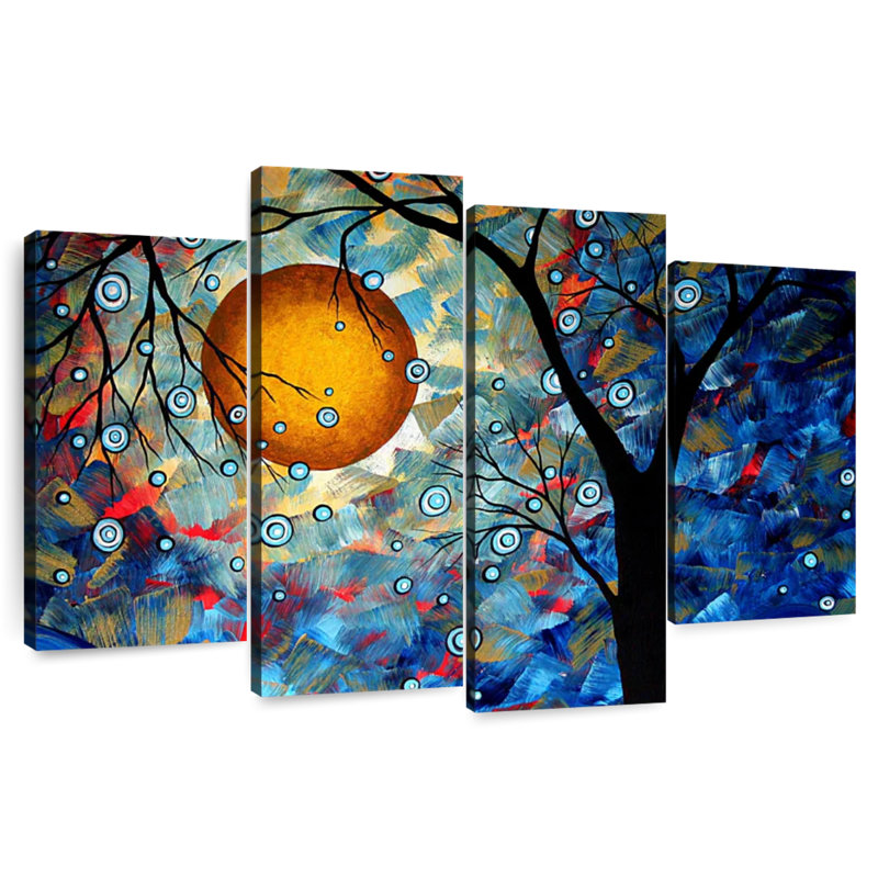 Harnek Blue Essence, 48" H x 75" W