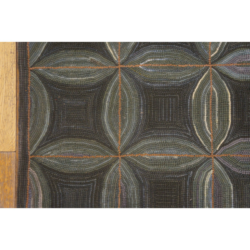 Flatweave Wool Geometric Area Rug