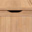 Banc de rangement et d'entrée en bois d'acacia Sophie Traditional Farmhouse