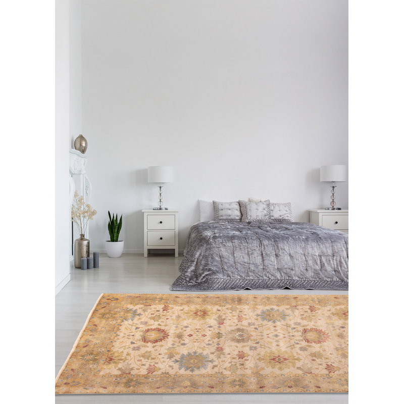 Tapis ivoire Jules Serapi 10 pi 0 po x 13 pi 10 po