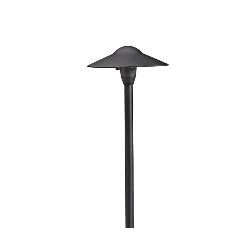 Path & Spread 1-Lt 12V, Textured Black