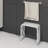 DAX Solid Surface Shower Stool
