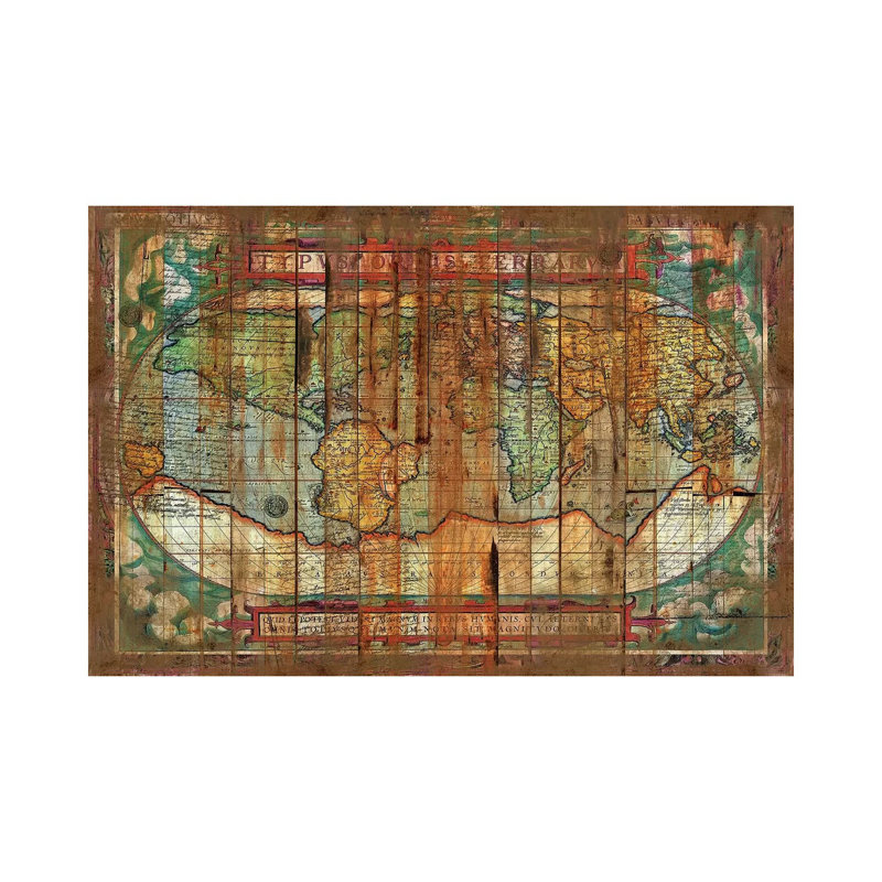 Antique World by Diego Tirigall - Wrapped Canvas Gallery-Wrapped Canvas Giclée, 30.48 cm H x 45.72 cm W