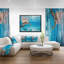 Paysage, grande tortue de mer, photographie sur toile - tortue de mer Hawksbill-26690248-34273926