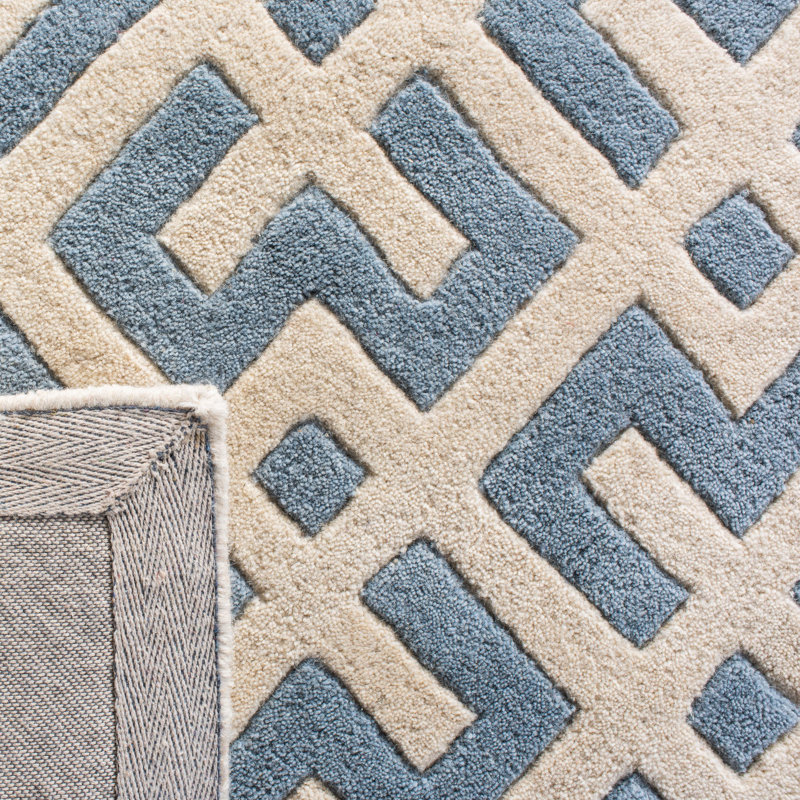 Tapis en laine touffeté à la main Teresita, Rectangle 4 pi x 6 pi