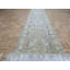 Tapis unique gris clair de 3 pi x 20 pi 1 po