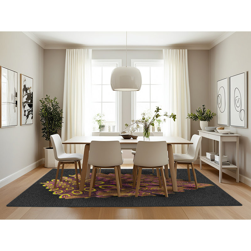Tapis jaune, Rectangle 7 pi x 10 pi