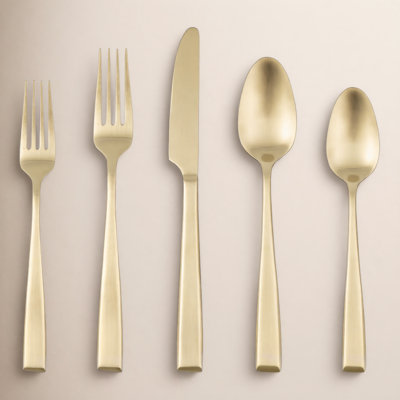 Samira 20 Piece Flatware Set, Service for 4