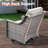 Emanuell 5 - Person All-Weather Wicker Outdoor Set with Swivel Chairs, Cushions Included-1261511274