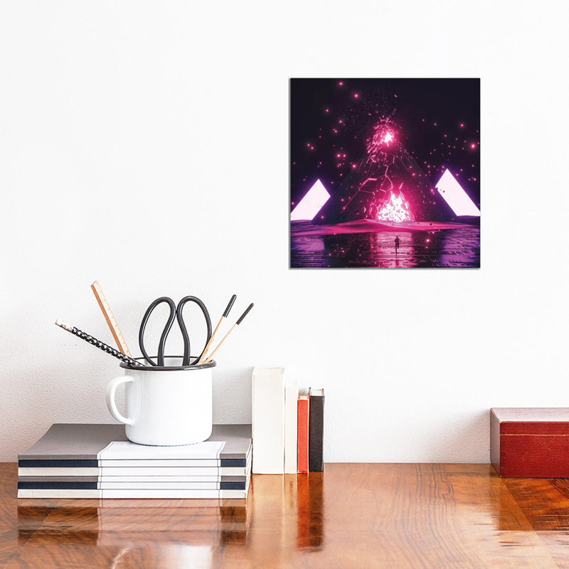 Scatter Brain by Adam Priester - Wrapped Canvas Print, 30.48cm H x 30.48cm W
