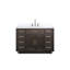 Meuble-lavabo simple en chêne 48 po X P 22 po D, dessus en marbre de Carrare et ensemble de robinet-1282281387-1282281386