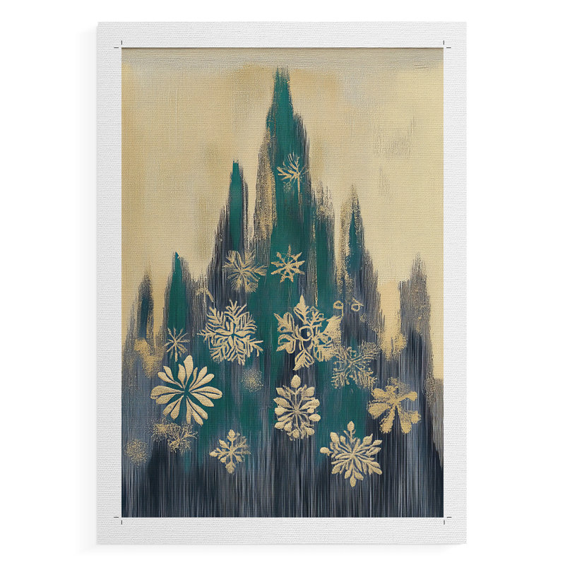 Christmas Holiday Art DCCXLVI - Impression sur toile seulement - NON-CADRE, H 36 po x l 24 po