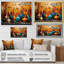 «Orange Boho Pottery Expressions I», art sur toile Boho Pottery-1881781584-1881781589