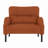 Corduroy Fabric Accent Armchair-1832679460