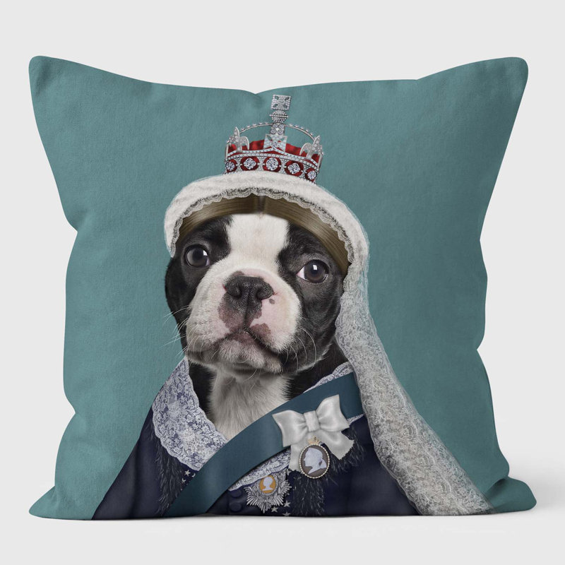 Queen Vic - Pets Rock Cushion