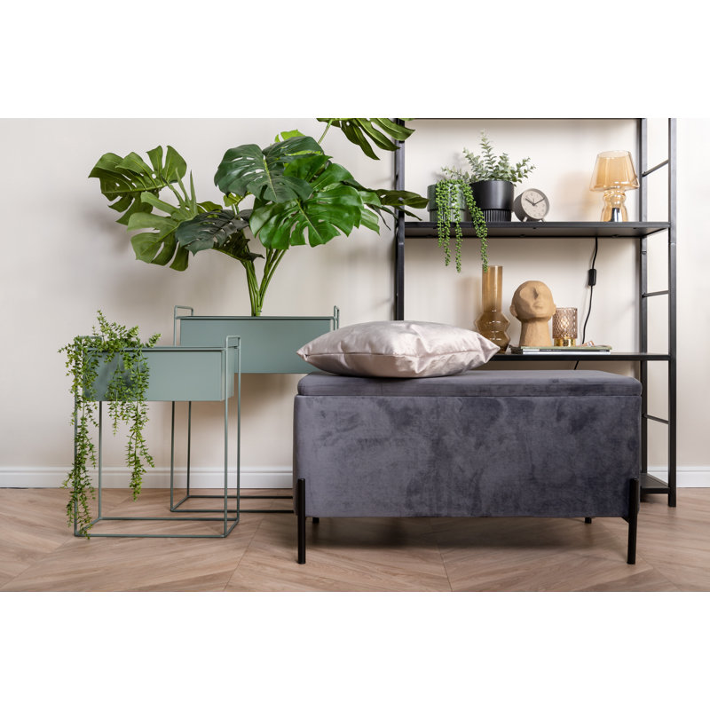 Cushion Tender Square Cushion, Light Grey