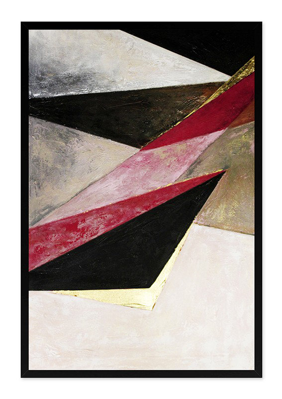 Abstraction - Wrapped Canvas Painting