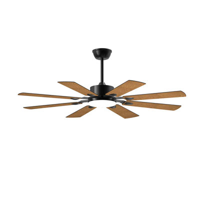 52-Inch Windmill Ceiling Fan With Lights & Remote Control