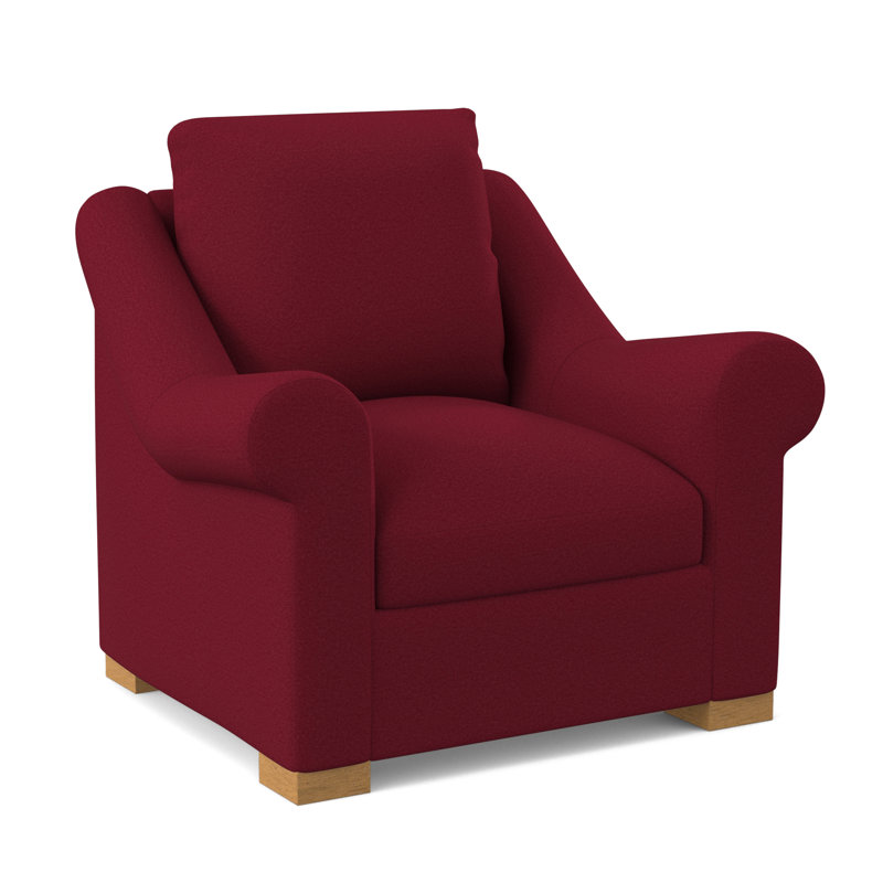 Chaise Canyon, Ambre, Mélange de polyester rouge à lèvres Margaret