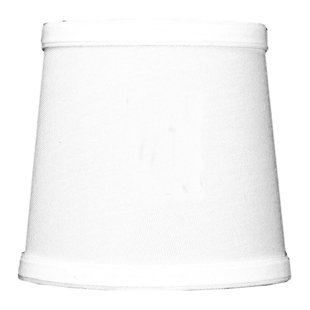 5.25" H x 5.5" W Linen Drum Lamp Shade ( Clip On )