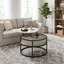 Lift Top Round Coffee Table with Storage-803601842-803601845-803601846