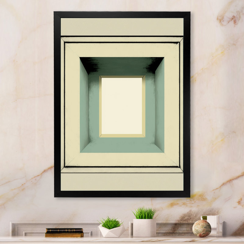 Impression impeccable sur toile, "Perfect imperfections" rétro graphique IV, Noir, L 12 po x H 20 po